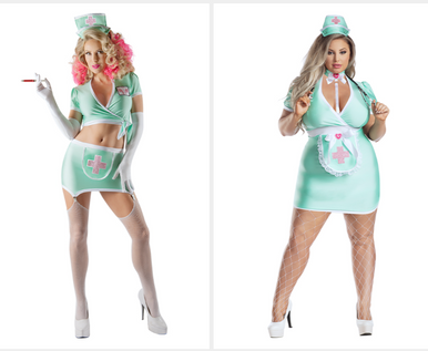 Starline Women's Nurse Naughty Fishnet Dress Bedroom Costume Set with  Headband : : Clothing, Shoes & Accessories