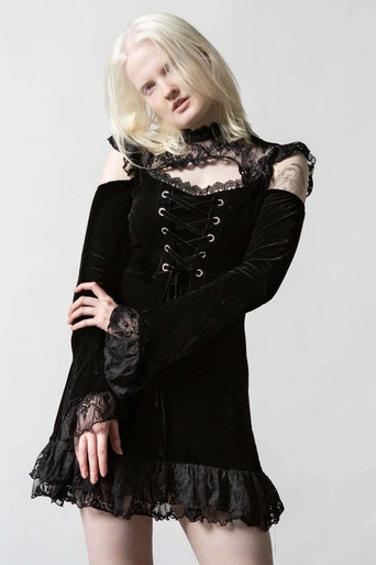  Killstar Fun Eral Doll Corset Lace Gothic Punk Witchy