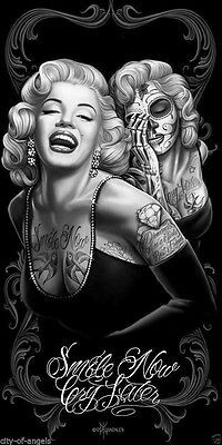 DGA Angels Day of the Dead Marilyn Monroe Smile Now/Bomshells Handbag/Purse