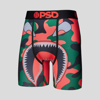 PSD Warface York Camouflage Teeth Mouth Underwear Boxer Briefs 222180062 -  Fearless Apparel