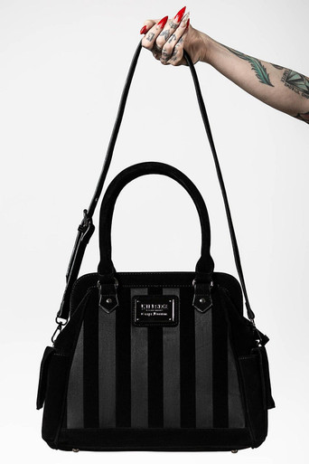 Killstar Earn Your Stripes Womens Gothic Punk Crossbody
