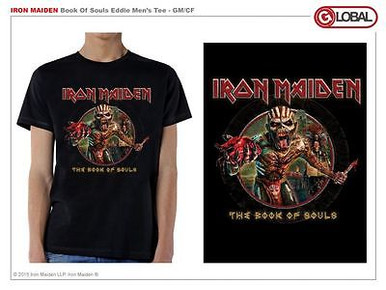 IRON MAIDEN California Highway T-shirt Licensed Heavy Metal Mens Tee