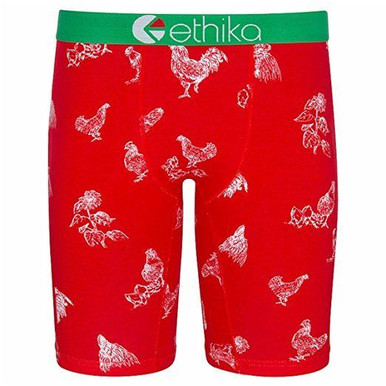 Ethika Staple Fit Spciy Sauce Red Urban Underwear No Rise Boxer