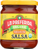 La Preferida: Organic Medium Salsa, 16 Oz La Preferida: Organic Medium Salsa, 16 Oz