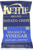 Kettle Foods: Chip Potato Seas Salt & Vinegar, 13 Oz