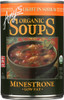 Amy's: Organic Soup Low Fat Minestrone Light In Sodium, 14.1 Oz