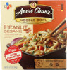 Annie Chun's: Peanut Sesame Noodle Bowl Mild, 8.7 Oz