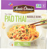 Annie Chun's: Pad Thai Noodle Bowl Mild, 8.2 Oz