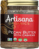 Artisana: Pecan Butter With Cashews, 8 Oz