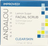 Andalou Naturals: Clarifying Facial Scrub Lemon Sugar, 1.7 Oz