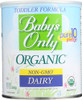 Baby's Only: Organic Toddler Formula Dairy Iron Fortified, 12.7 Oz