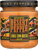 Desert Pepper: Chile Con Queso Medium, 16 Oz