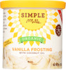 Simple Mills: Vanilla Frosting, 10 Oz