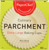 Paperchef: Culinary Parchment Extra Large Baking Cups, 30 Pc