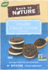 Back To Nature: Cookie Double Classic Creme, 10.7 Oz