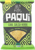 Paqui: Cool Salsa Verde Chips, 7 Oz