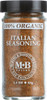 Morton & Bassett: Organic Italian Seasoning, 1.5 Oz