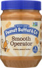 Peanut Butter & Co: Smooth Operator Peanut Butter, 28 Oz