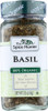 The Spice Hunter: 100% Organic Basil, 0.3 Oz