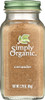 Simply Organic: Bottle Coriander Organic, 2.29 Oz