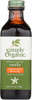 Simply Organic: Flavor Vanilla Alcohol Free, 4 Fl Oz