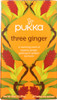 Pukka Herbs: Three Ginger Herbal Tea, 20 Bg