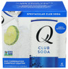 Q Tonic: Club Soda 4pk, 30 Fo