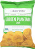 Made With: Golden Plantain Chips, 6.5 Oz