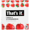 Thats It: Bar Apple Strawberry 5ct, 6 Oz