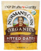 Newmans Own Organic: Pitted Dates Organic, 8 Oz