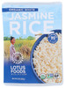 Lotus Foods: Rice Jasmine White Org, 8 Oz