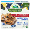 Cascadian Farm: Bars Granola Blueberry Vanilla, 6 Oz