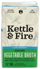 Kettle And Fire: Vegetable Low Sodium Broth, 32 Oz