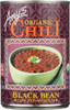 Amy's: Organic Chili Black Bean Low Fat Medium, 14.7 Oz