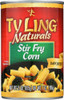 Ty Ling: Imported Stir Fry Corn Pre Cut High Quality, 15 Oz