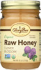 Glory Bee: Organic Raw Honey Clover Blossom, 18 Oz