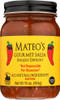 Mateo's: Gourmet Salsa Medium, 16 Oz
