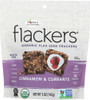 Doctor In The Kitchen: Flackers Flax Seed Crackers Cinnamon & Currants, 5 Oz