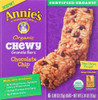 Annies Homegrown: Organic Chewy Granola Bars Chocolate Chip 6 Pk, 5.34 Oz