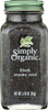 Simply Organic: Seasoning Seeds Black Sesame, 3.28 Oz