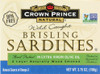 Crown Prince: Brisling Sardines In Extra Virgin Olive Oil, 3.75 Oz