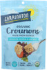 Carrington Farms: Crounons Cracked Pepper Sea Salt, 4.75 Oz