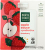 North Coast: Apple Sauce Srawberry Probiotic, 12.8 Oz