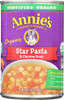 Annie's Homegrown: Organic Star Pasta & Chicken Soup, 14 Oz