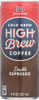 High Brew: Cold-brew Coffee Double Espresso, 8 Oz