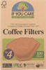 If You Care: Coffee Filters No. 4 Size, 100 Filters