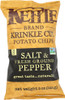 Kettle Brand: Krinkle Cut Potato Chips Salt And Fresh Ground Pepper, 5 Oz