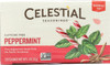 Celestial Seasonings: Peppermint Herbal Tea Caffeine Free 20 Tea Bags, 1.1 Oz