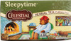 Celestial Seasonings: Sleepytime Herbal Tea Caffeine Free 20 Tea Bag, 1 Oz