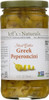 Jeff's Naturals: Sliced Golden Greek Peperoncini, 12 Oz